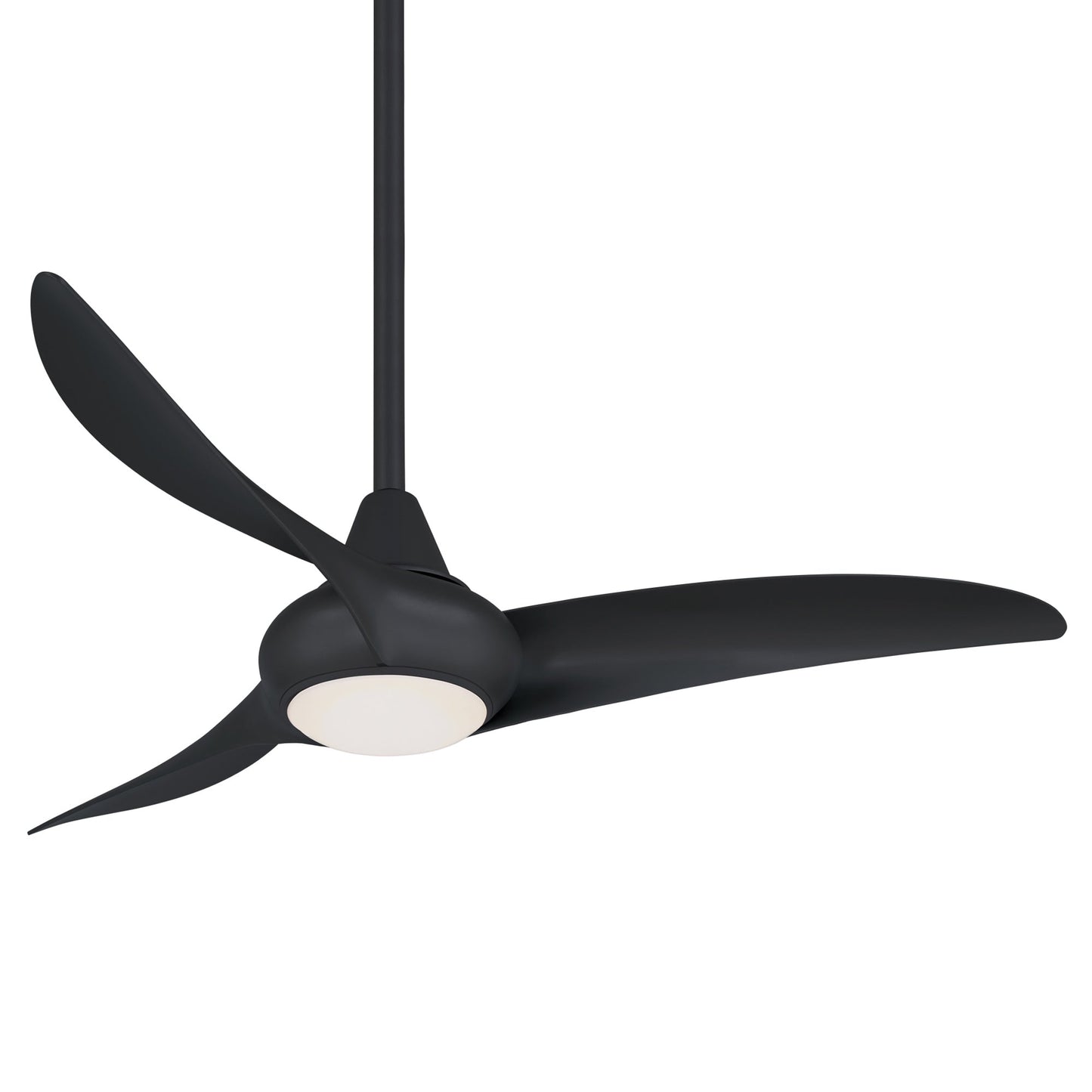 Light Wave LED Ceiling Fan in Coal (44-Inch).