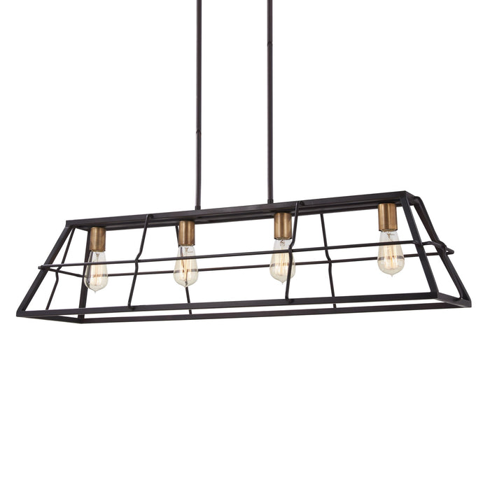 Keeley Calle Linear Pendant Light in Detail.