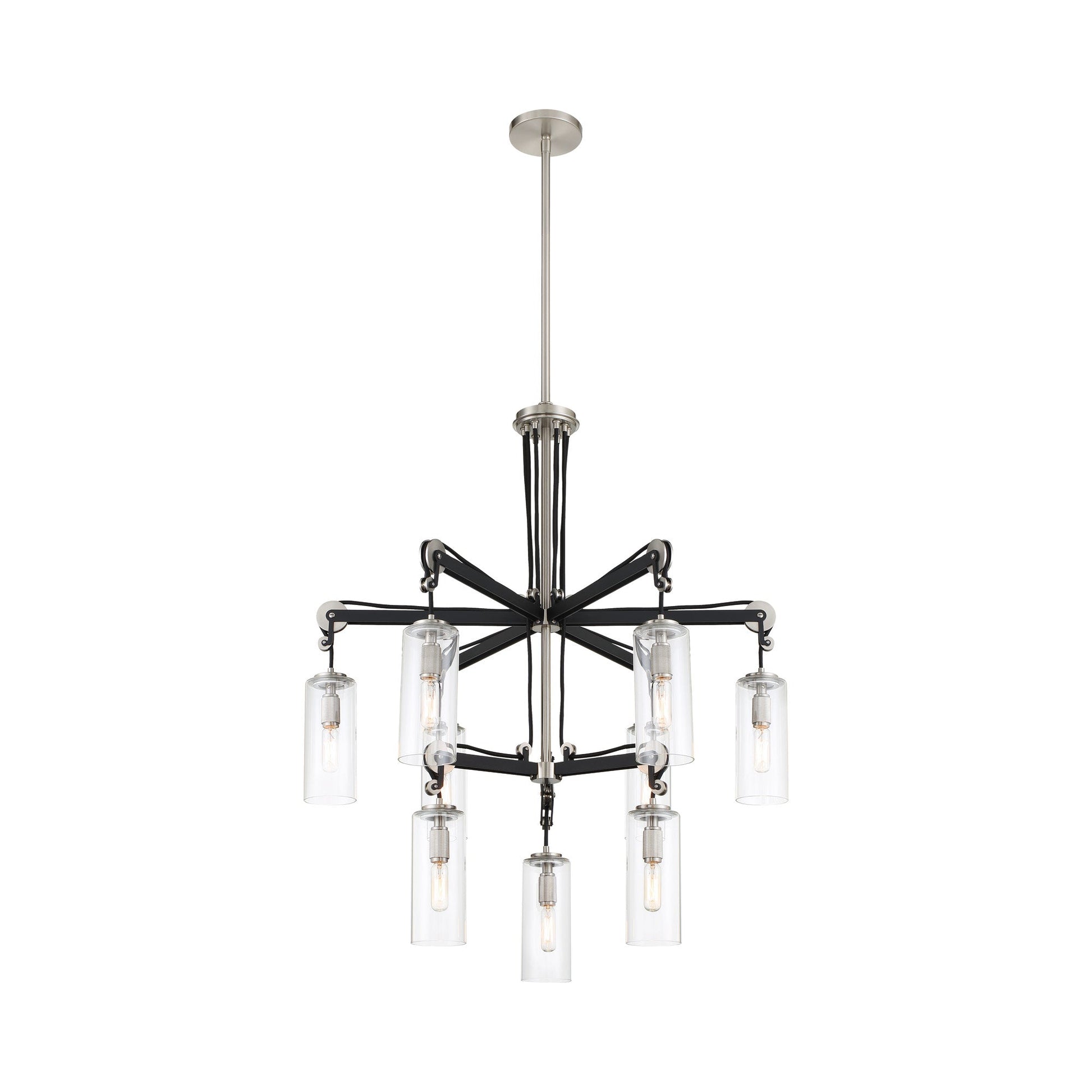 Pullman Junction Chandelier (9-Light).