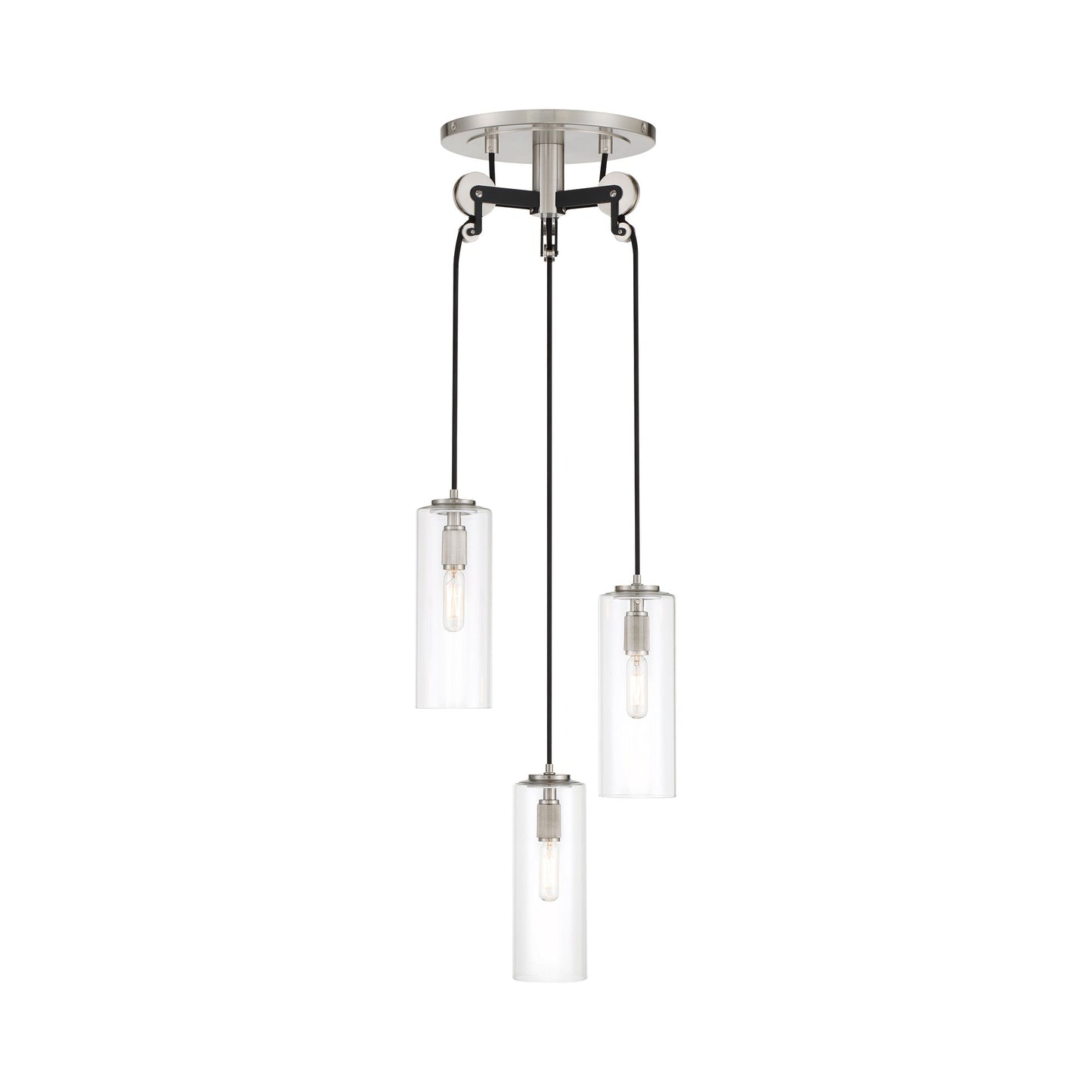 Pullman Junction Multi Light Pendant Light.