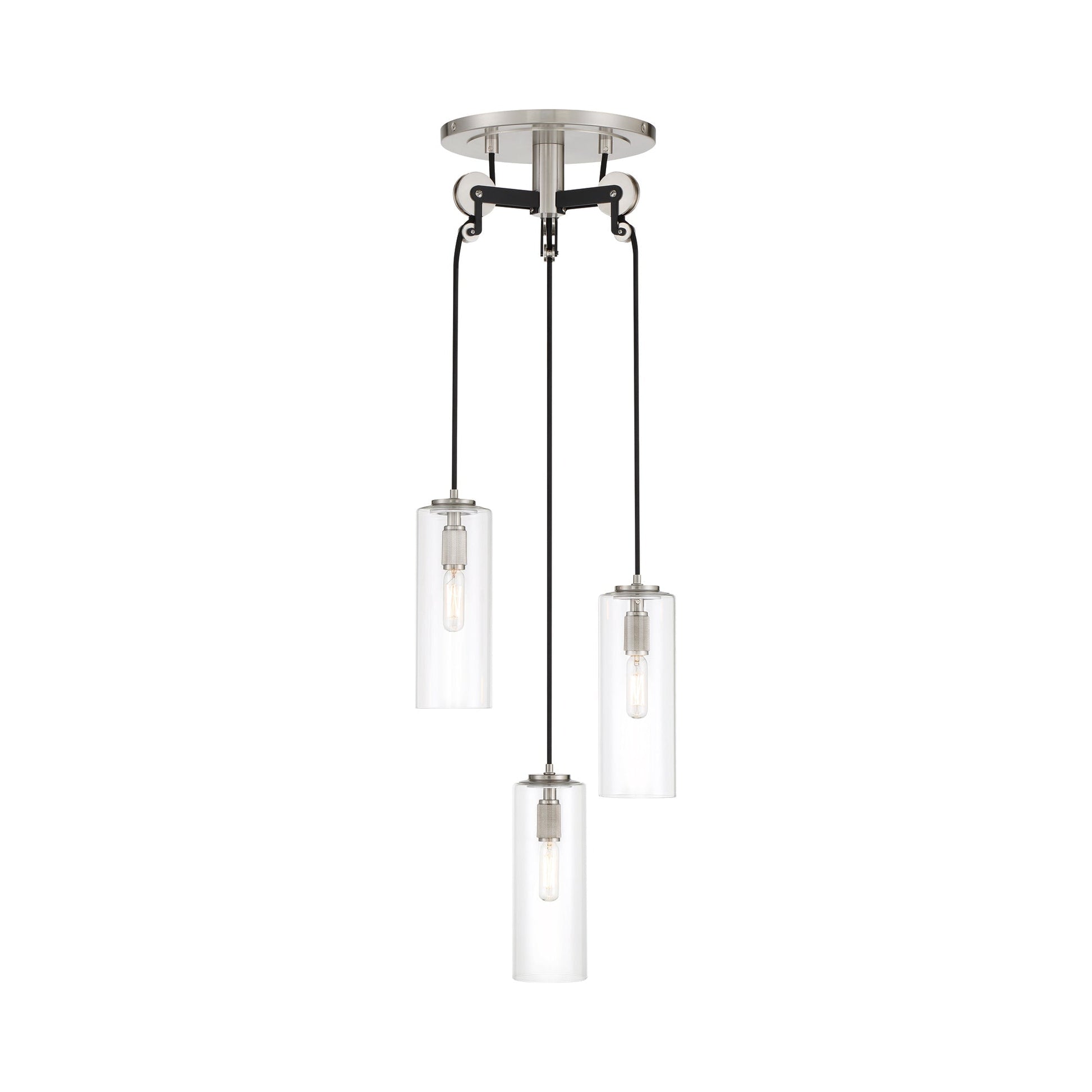 Pullman Junction Multi Light Pendant Light.