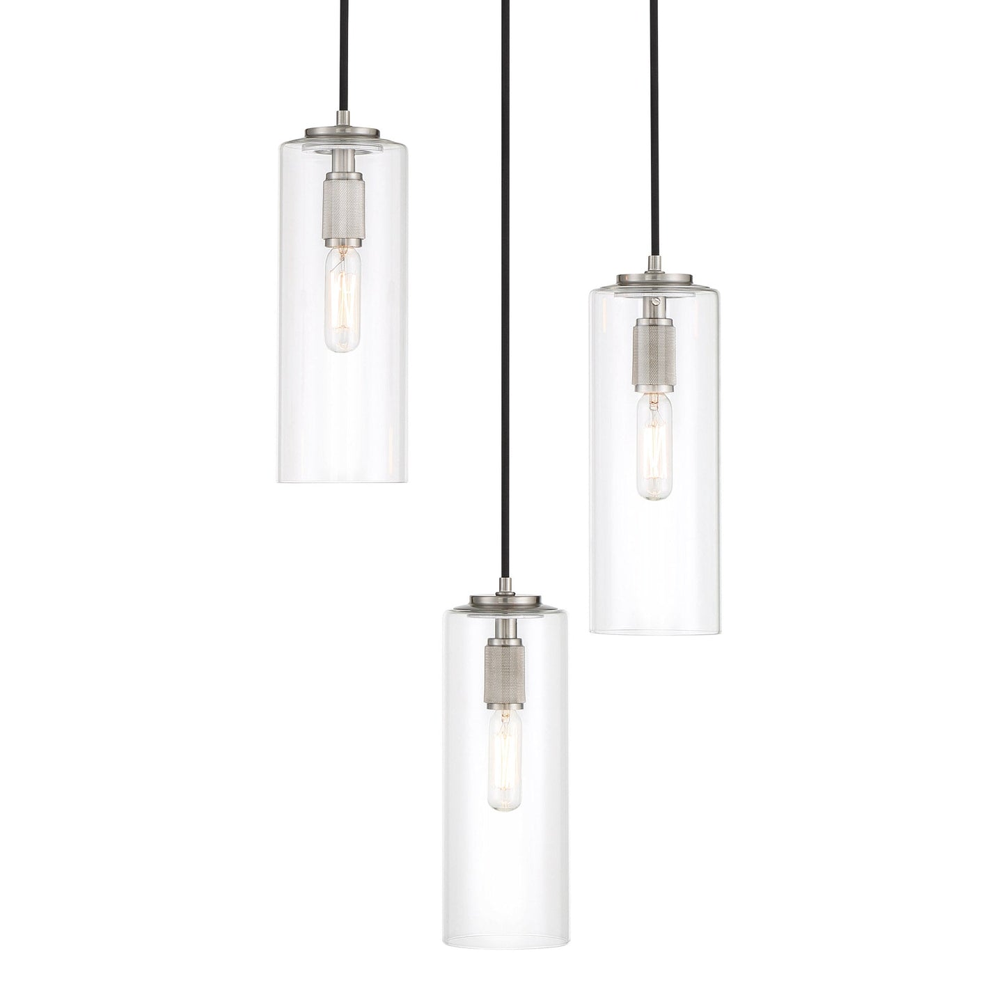Pullman Junction Multi Light Pendant Light in Detail.
