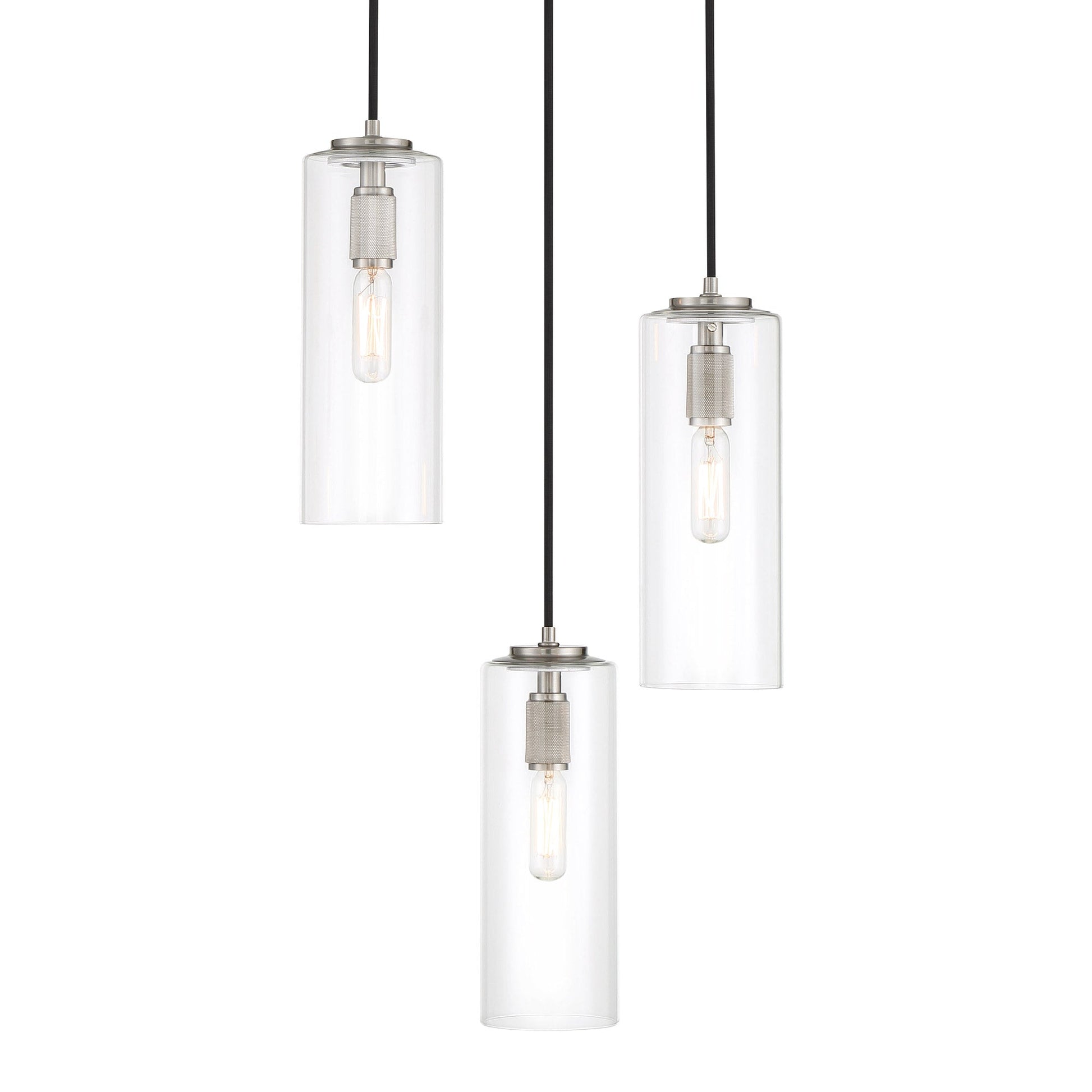 Pullman Junction Multi Light Pendant Light in Detail.