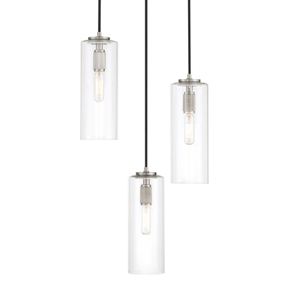 Pullman Junction Multi Light Pendant Light in Detail.
