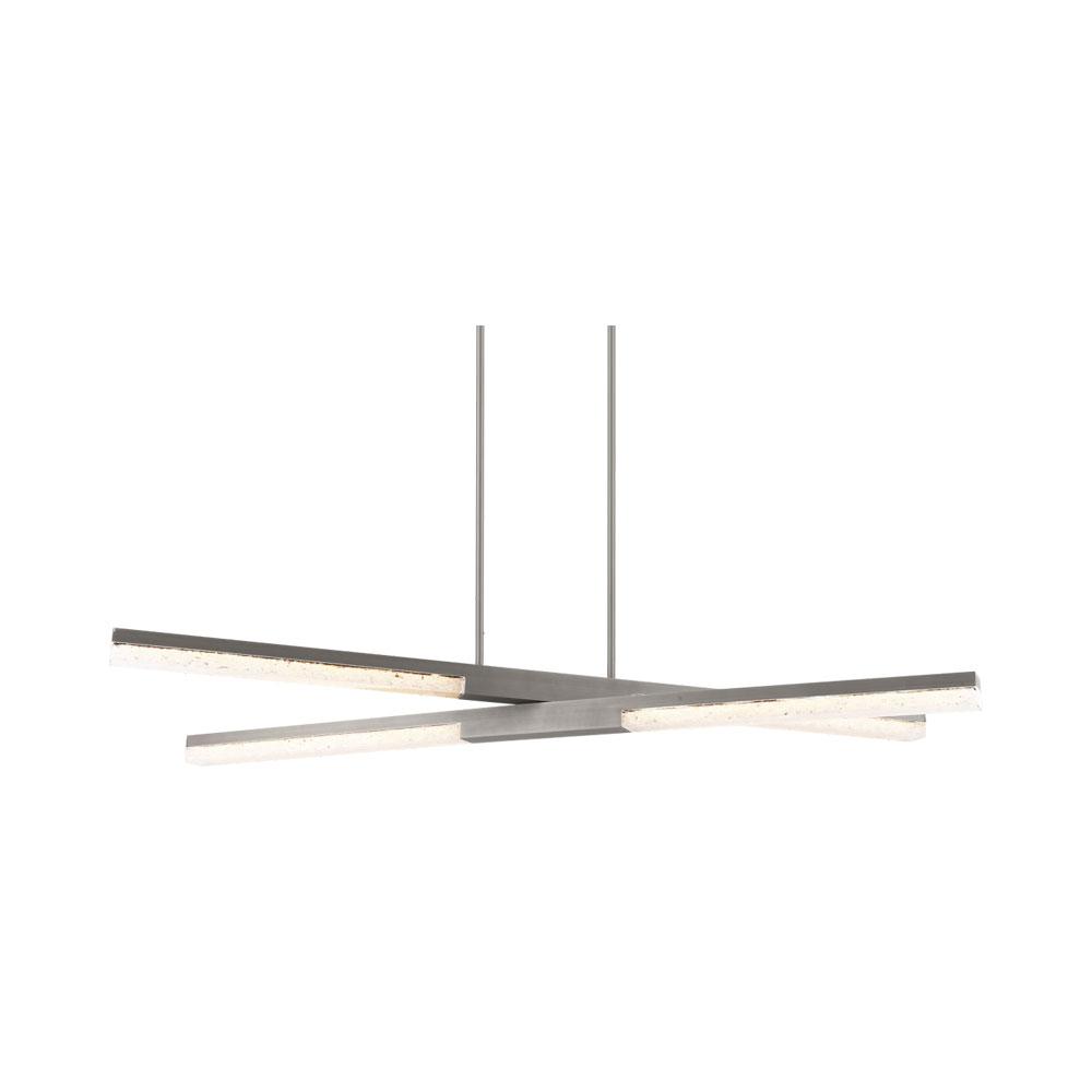 Minx LED Pendant Light in 4-Light/Antique Nickel.