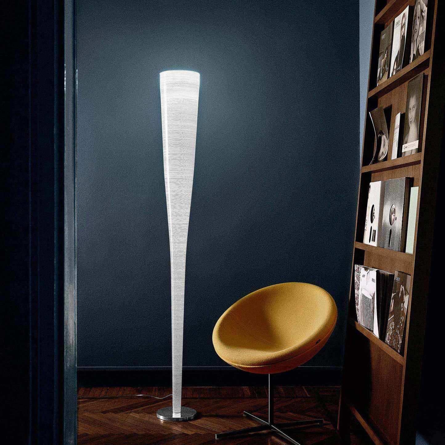 Mite Floor Lamp in living room.