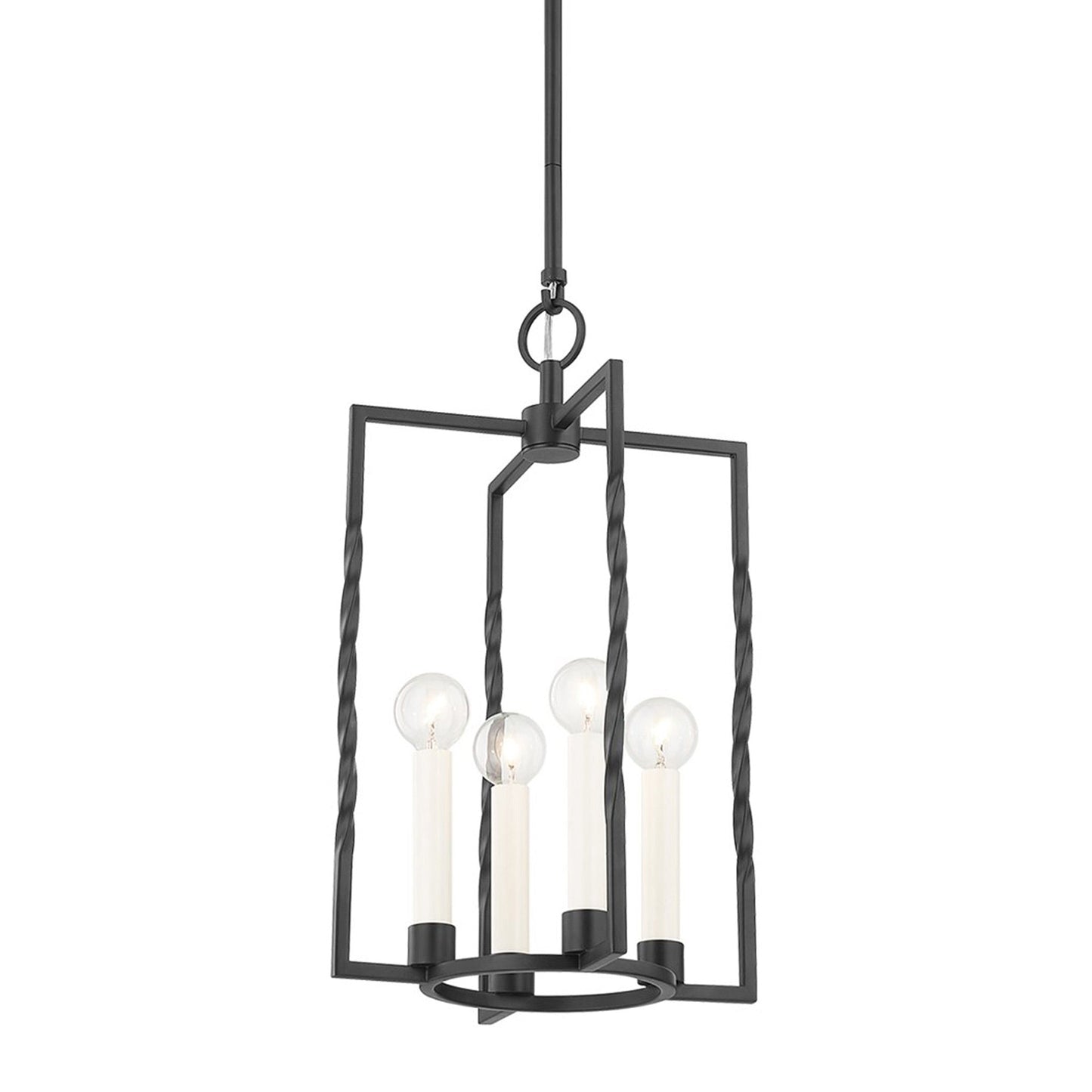 Adelaide Pendant Light in Textured Black (Small).