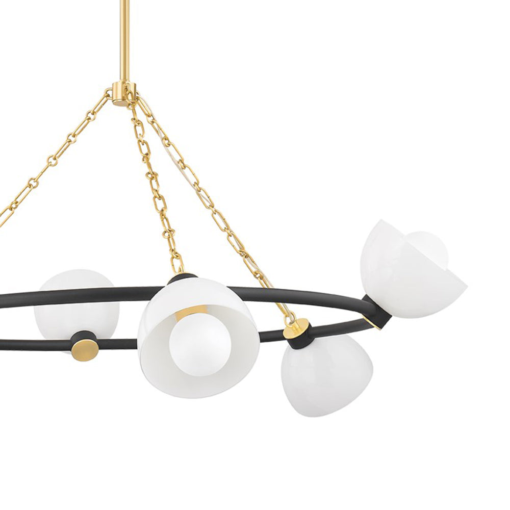 Belle Chandelier in Detail.