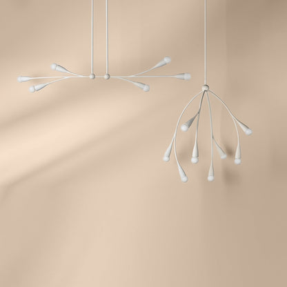 Elsa Linear Pendant Light in Detail.