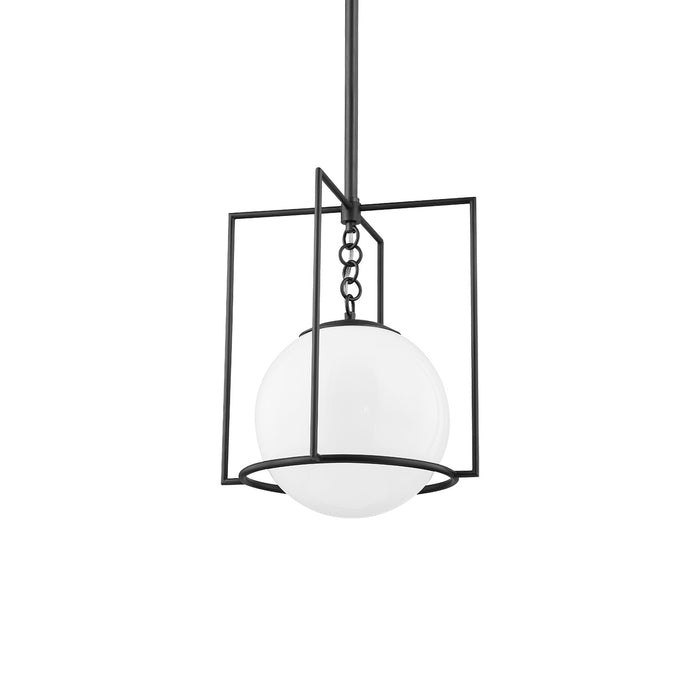 Frankie Caged Pendant Light in Old Bronze (Small).