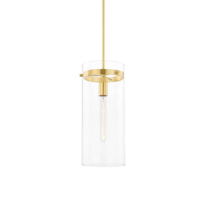 Haisley Wall Light in Aged Brass (Large).