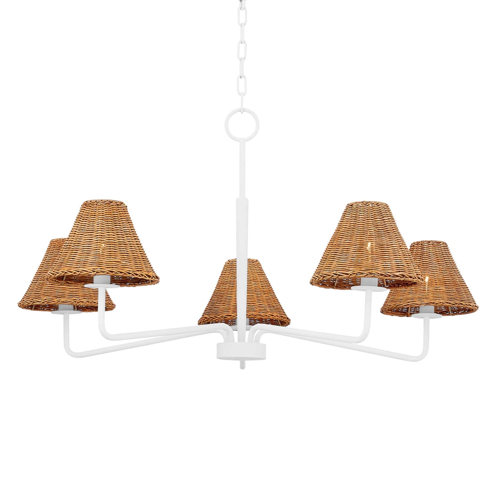 Issa Chandelier in Texture White.