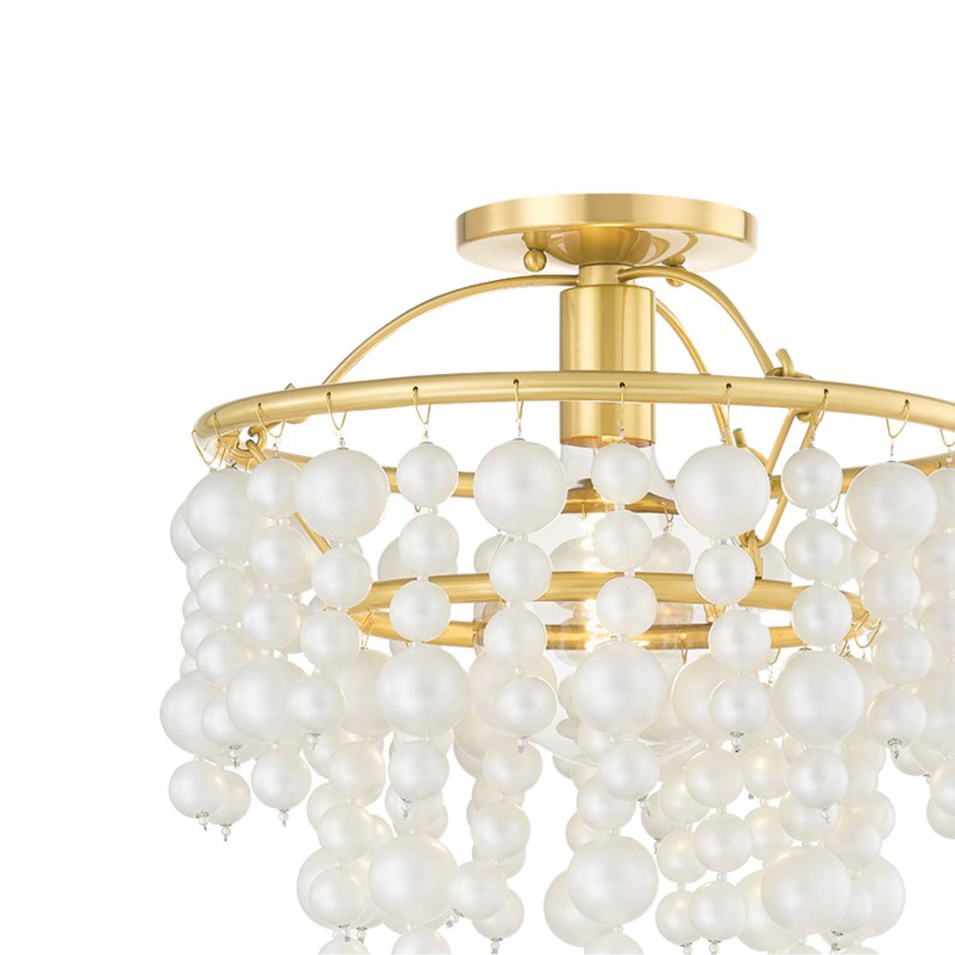 Kinsley Flush Mount Ceiling Light in Detail.