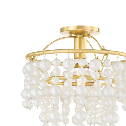 Kinsley Flush Mount Ceiling Light in Detail.