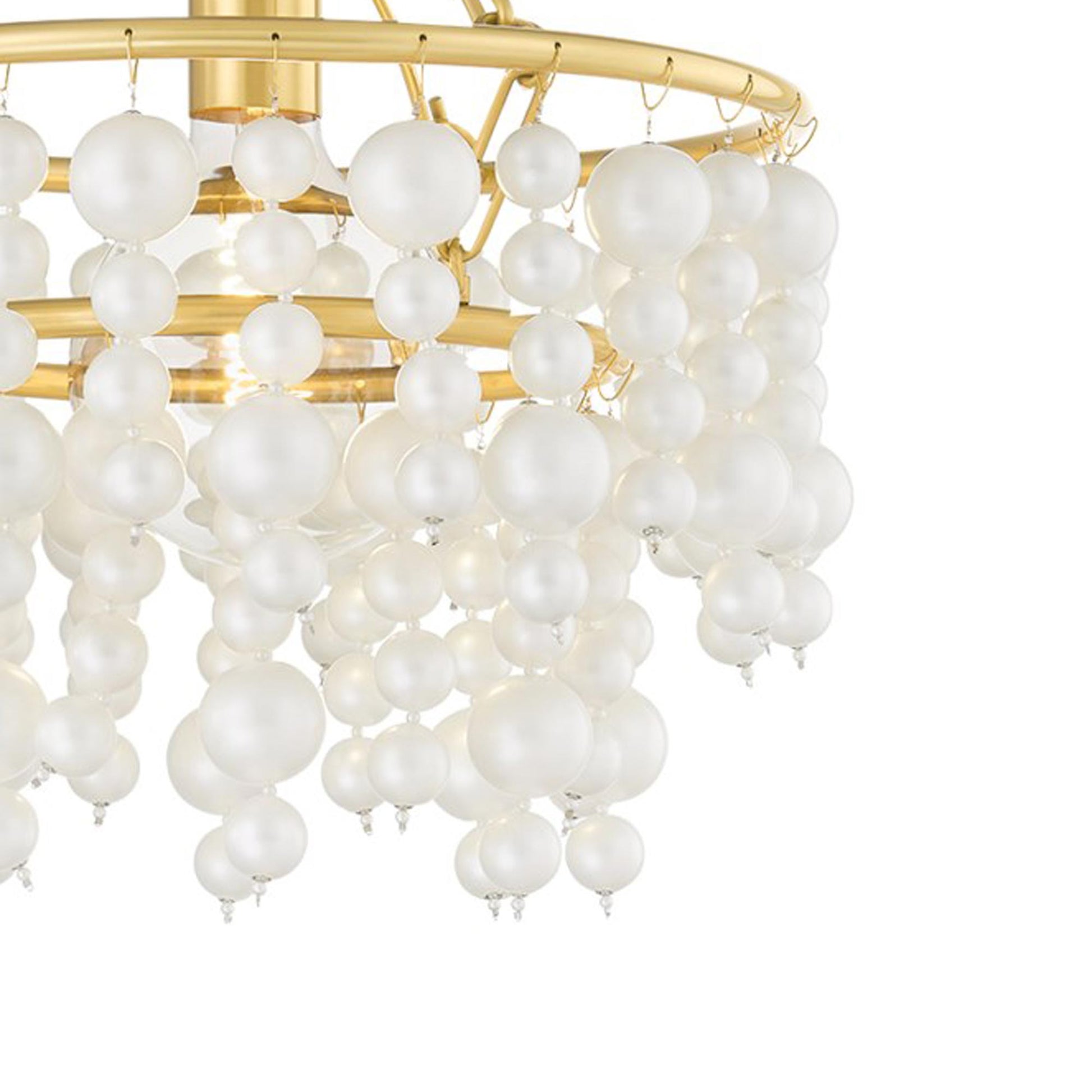 Kinsley Flush Mount Ceiling Light in Detail.