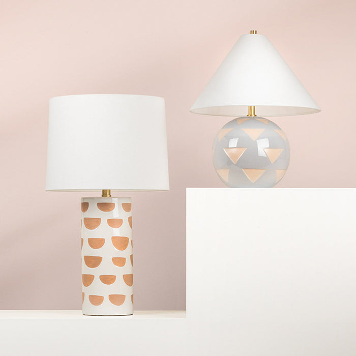 Minnie 1-Light Table Lamp in Detail.