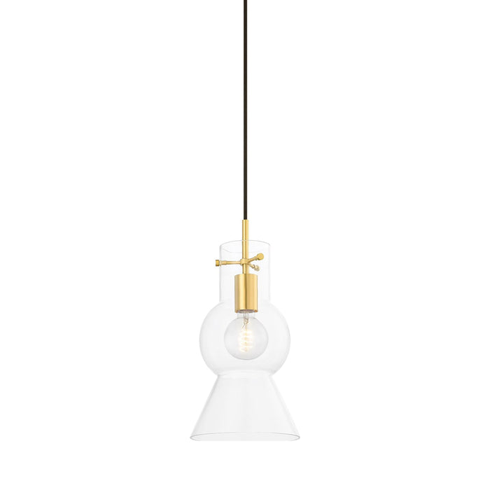 Mirabel Pendant Light in Aged Brass (Small).