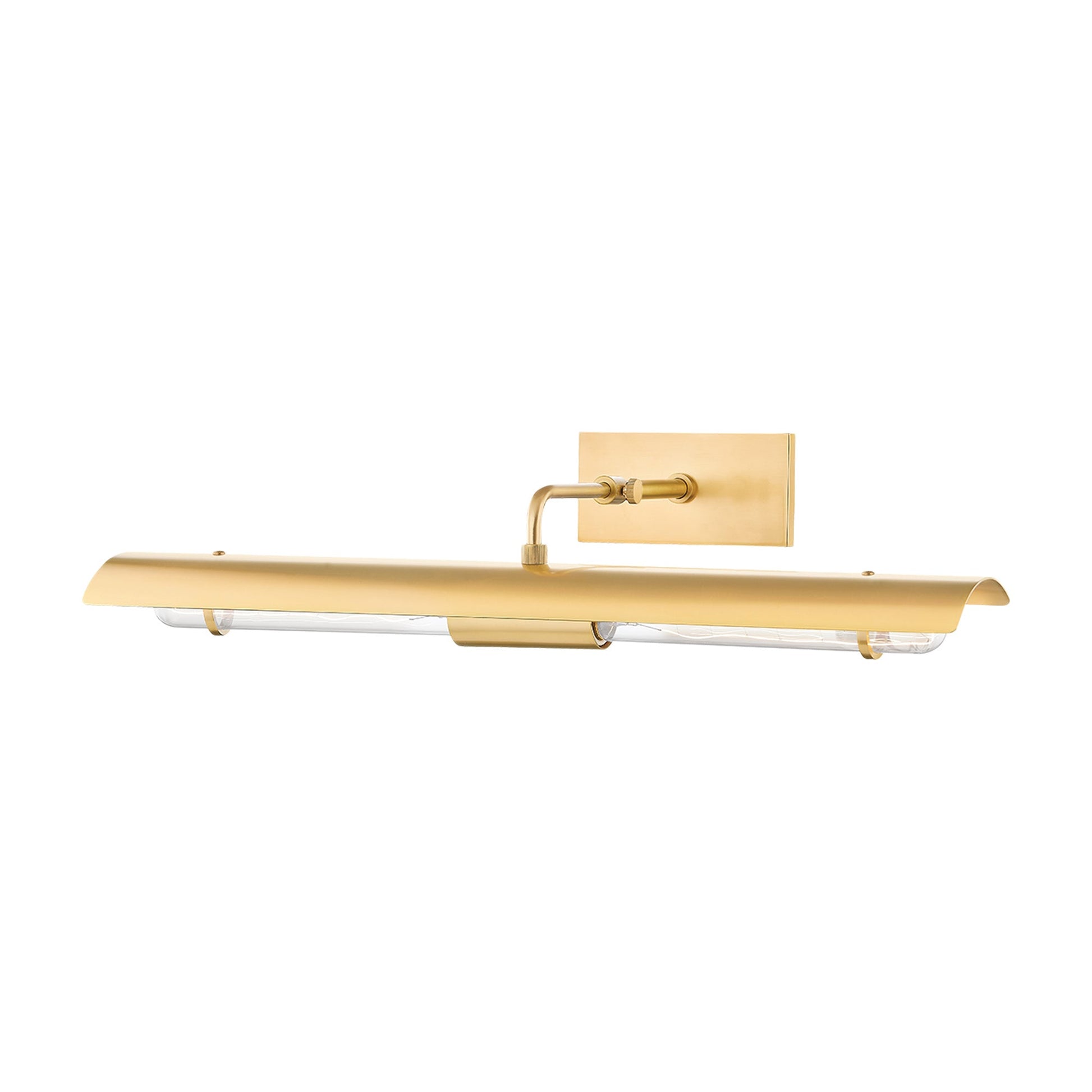 Raelynn Picture Light in Aged Brass (Large).