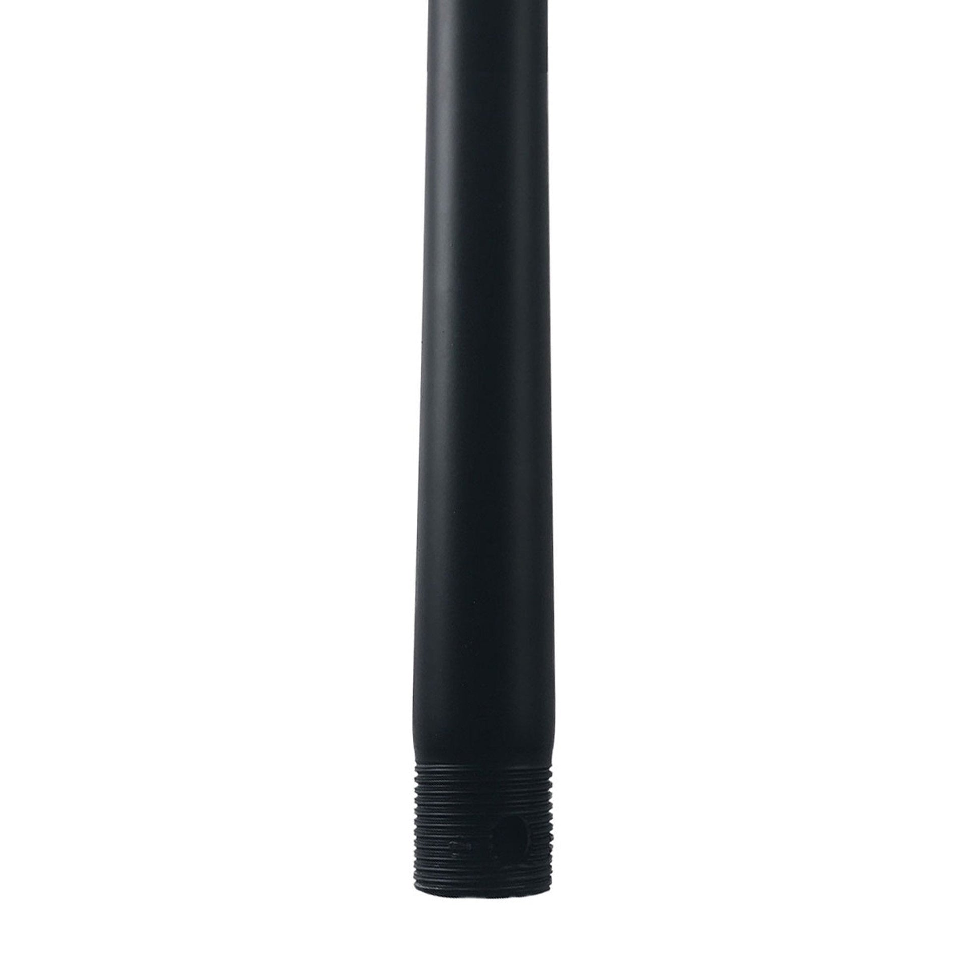 36-Inch Fan Downrod in Matte Black.