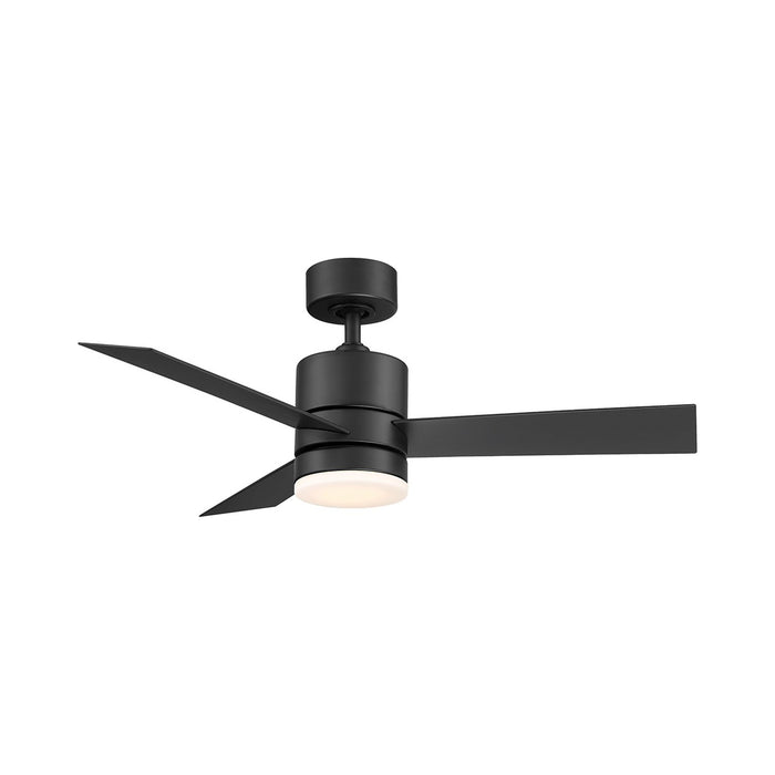 Axis Smart LED Ceiling Fan in 44-Inch/Matte Black.