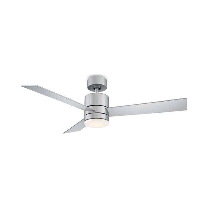 Axis Smart LED Ceiling Fan in 52-Inch/Titanium Silver.