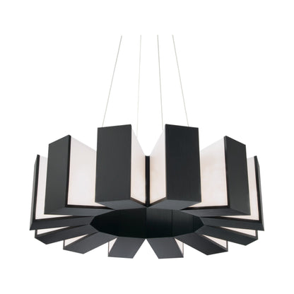 Chronos LED Pendant Light in Black (Small).