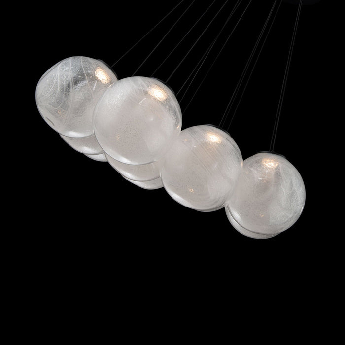 Cosmic Crystal Multi-Light LED Pendant Light in Detail.