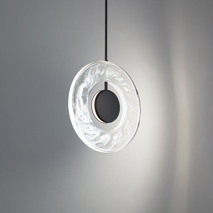 Cymbal LED Pendant Light in Detail.