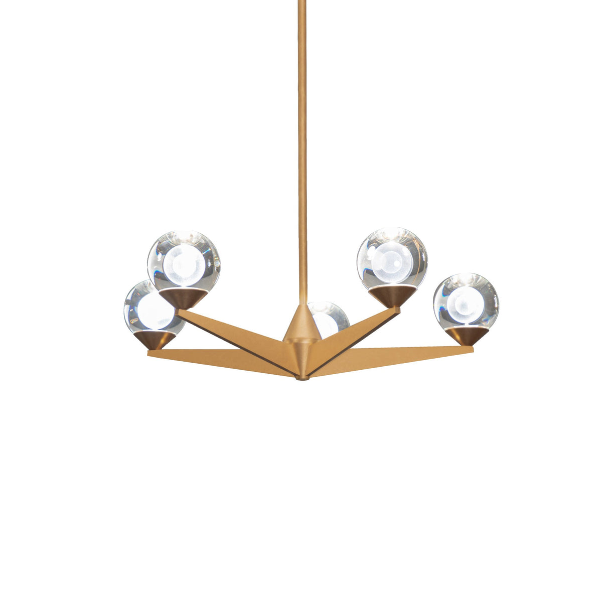 Double Bubble LED Chandelier.