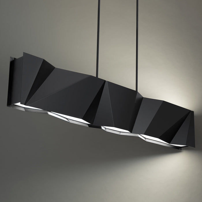 Intrasection LED Linear Pendant Light in Detail.