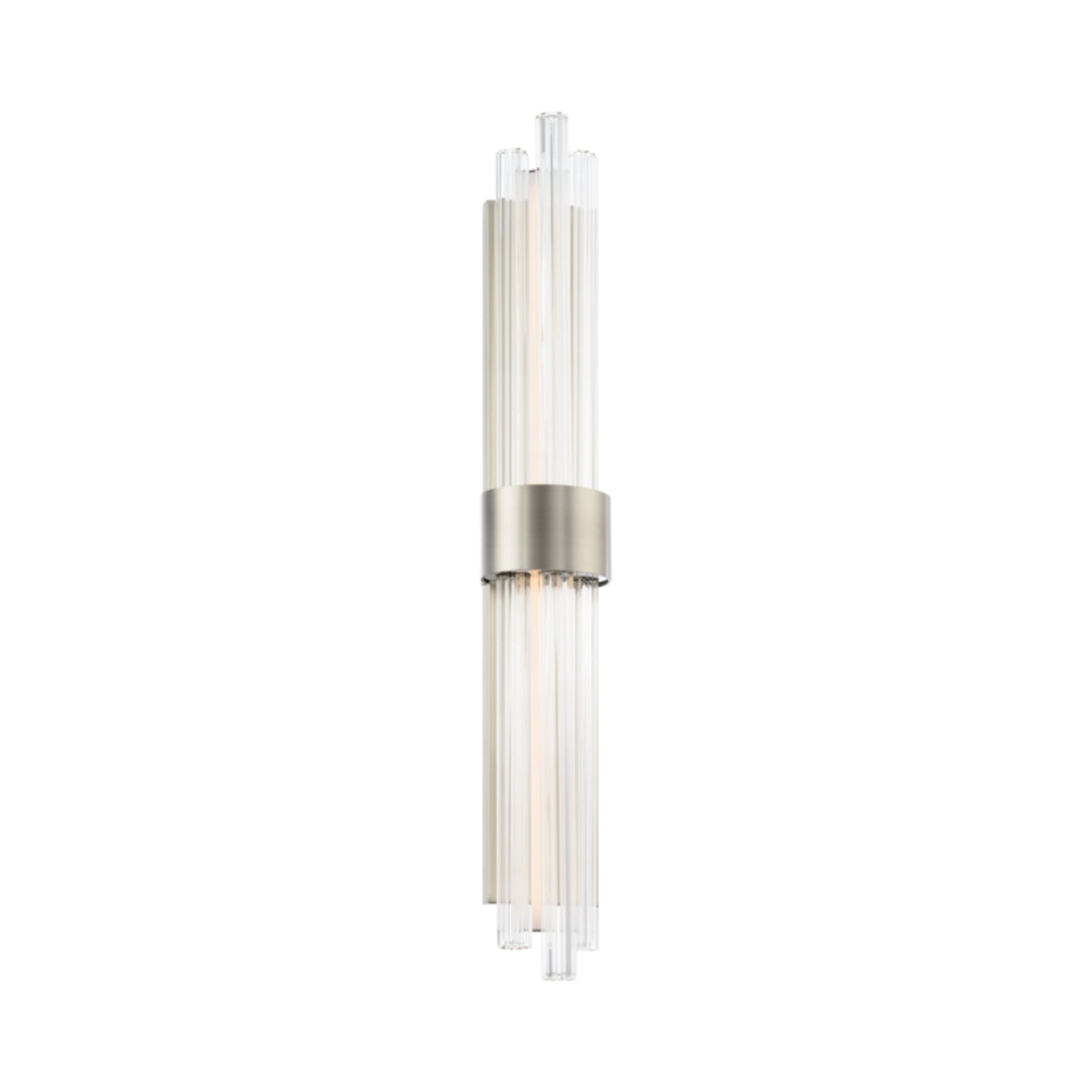 Luzerne LED Bath Vanity Light in Brushed Nickel (Large).