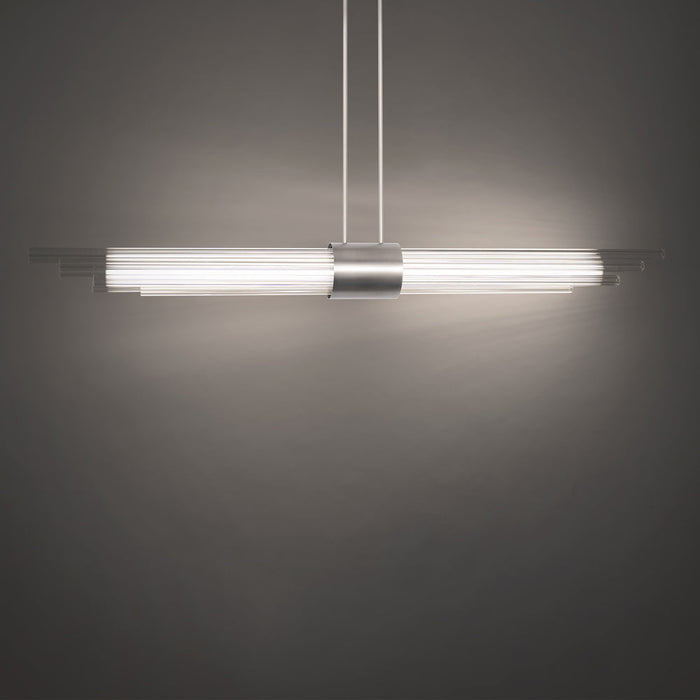 Luzerne LED Linear Pendant Light in Detail.
