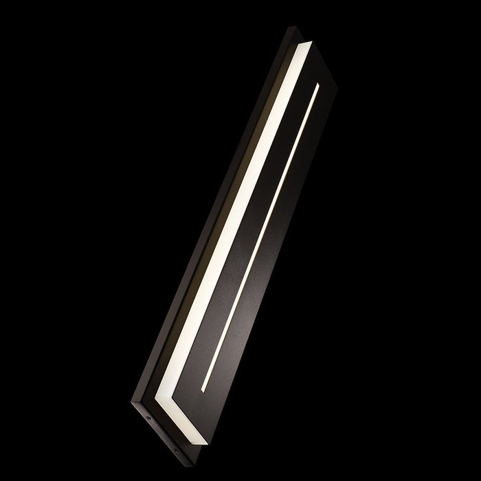 Midnight Outdoor LED Wall Light in Detail.