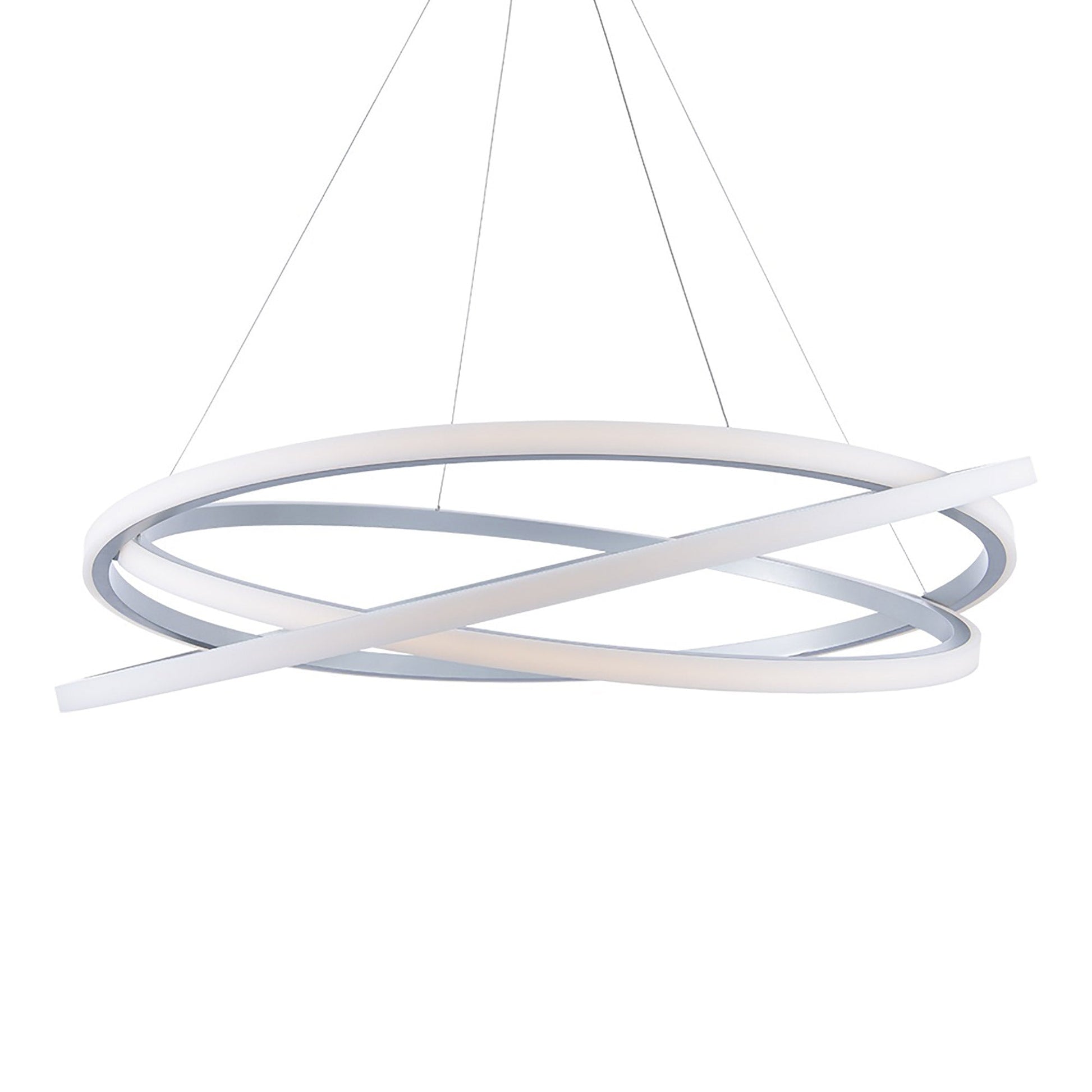 Veloce LED Chandelier in Titanium (Large).