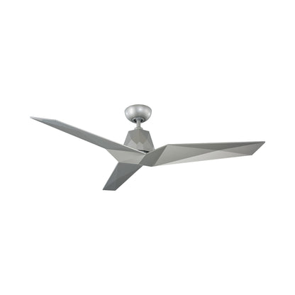 Vortex Smart Ceiling Fan in Automotive Silver.