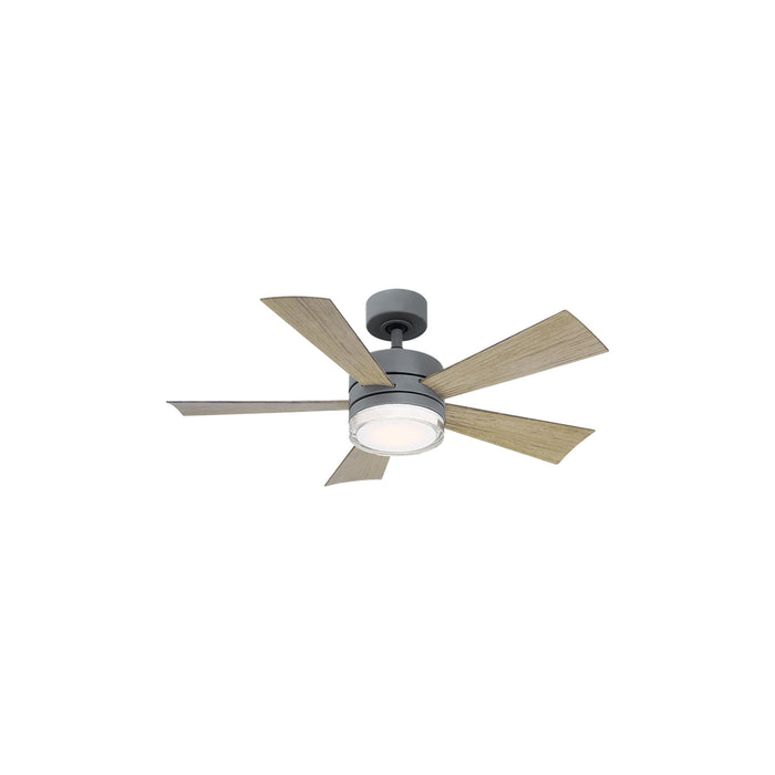 Wynd Smart LED Ceiling Fan in 42-Inch/Graphite.