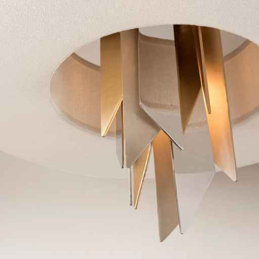 Modernist Pendant Light in Detail.
