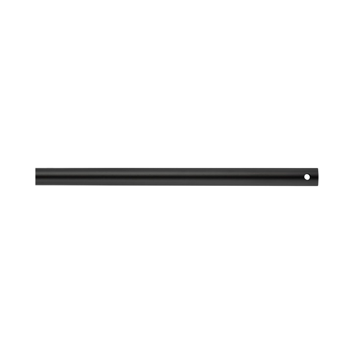 12-Inch Downrod in Matte Black.