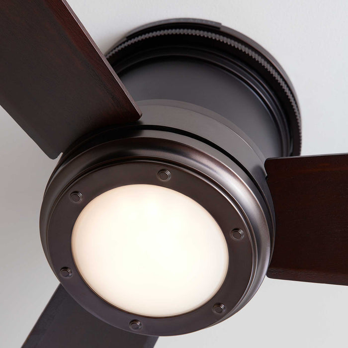 Aerotour LED Semi-Flush Mount Ceiling Fan in Detail.