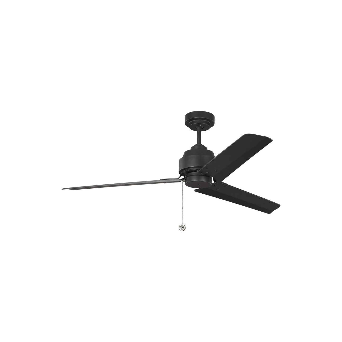 Arcade Ceiling Fan in Midnight Black (54-Inch).