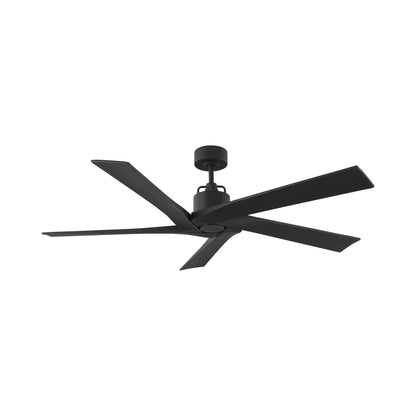 Aspen Ceiling Fan in Midnight Black (56-Inch).