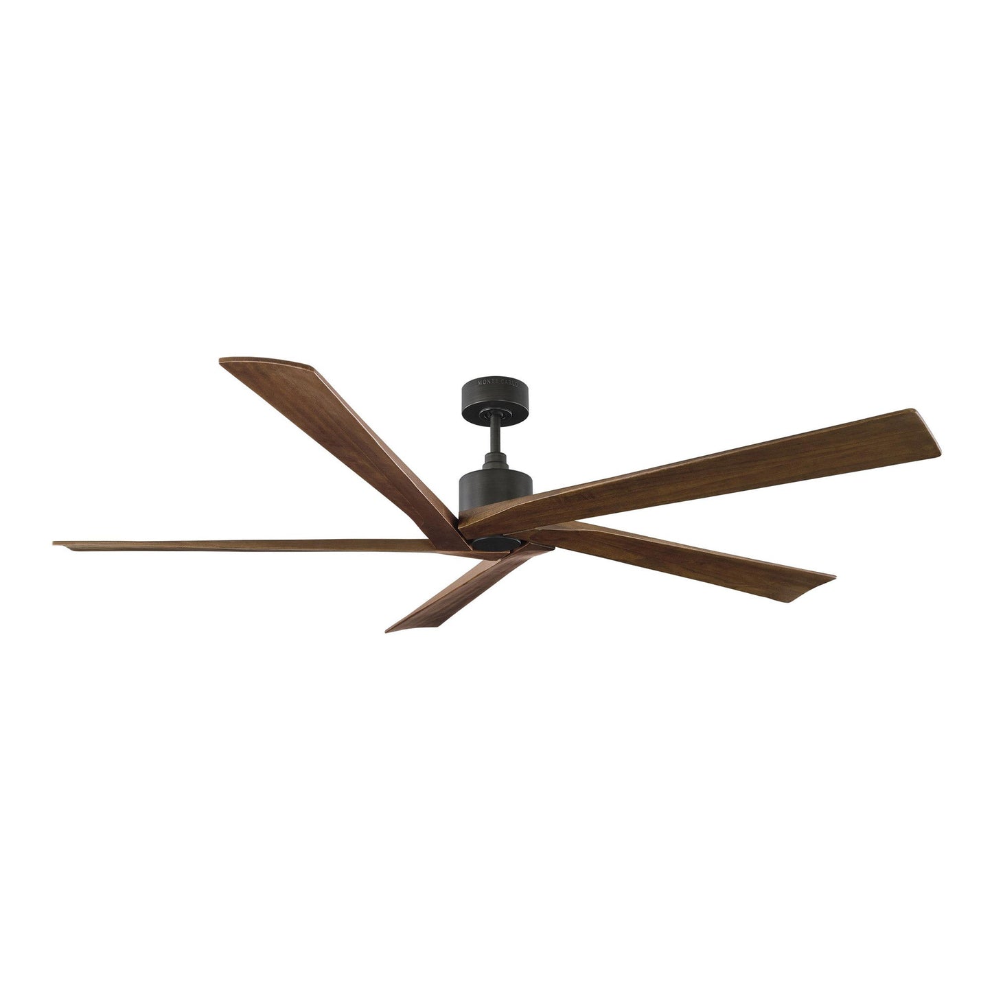 Aspen Ceiling Fan in Aged Pewter/Dark Walnut (70-Inch).