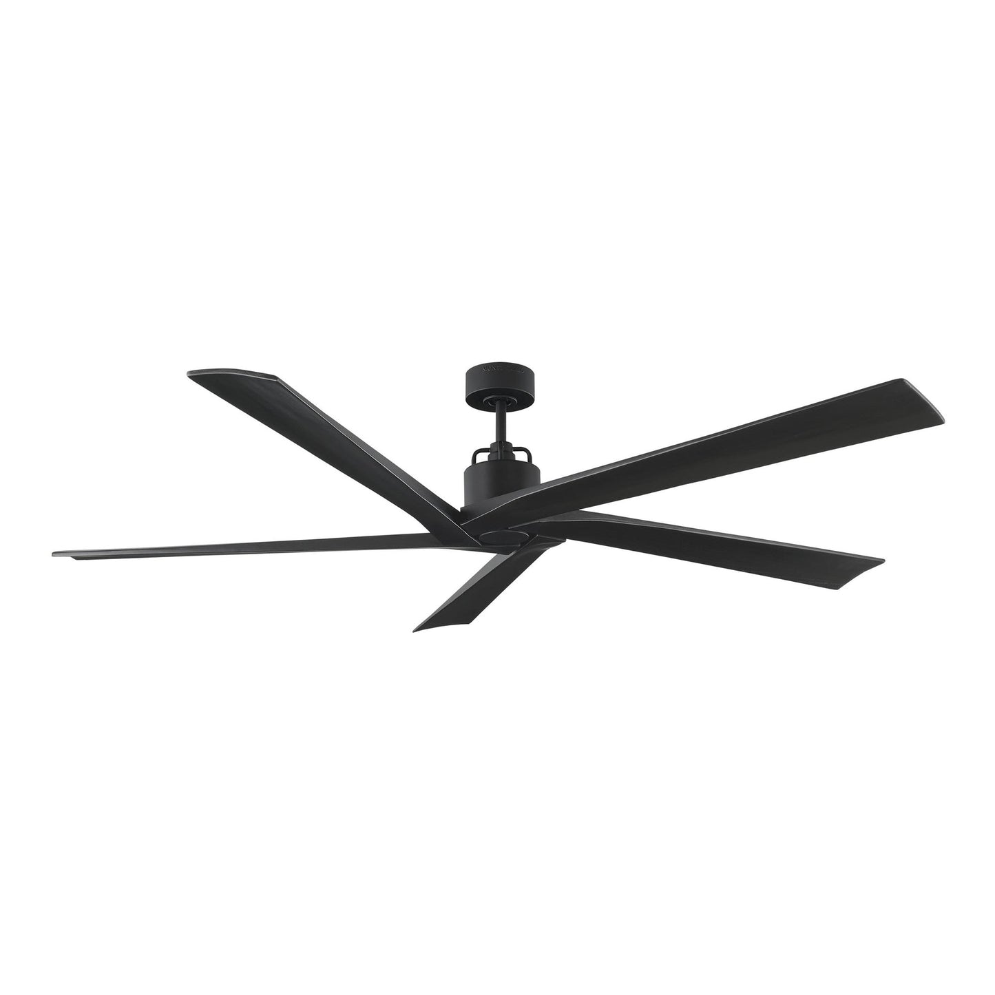 Aspen Ceiling Fan in Midnight Black (70-Inch).