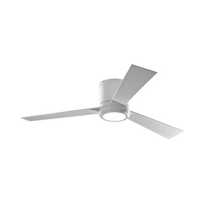 Clarity LED Ceiling Fan in Matte White.