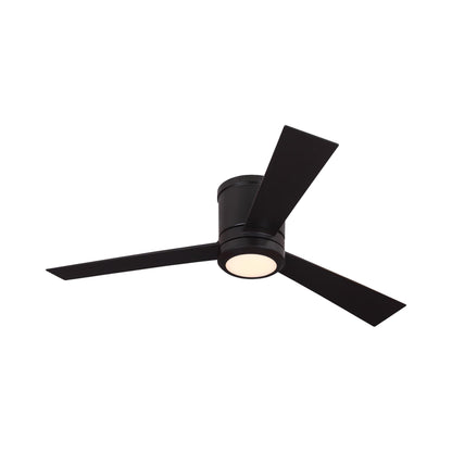 Clarity LED Ceiling Fan in Oil Rubbed Bronze/Roman Bronze.