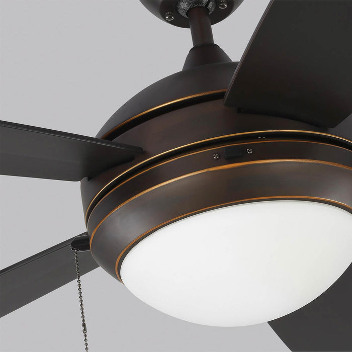 Discus Outdoor LED Ceiling Fan in Detail.