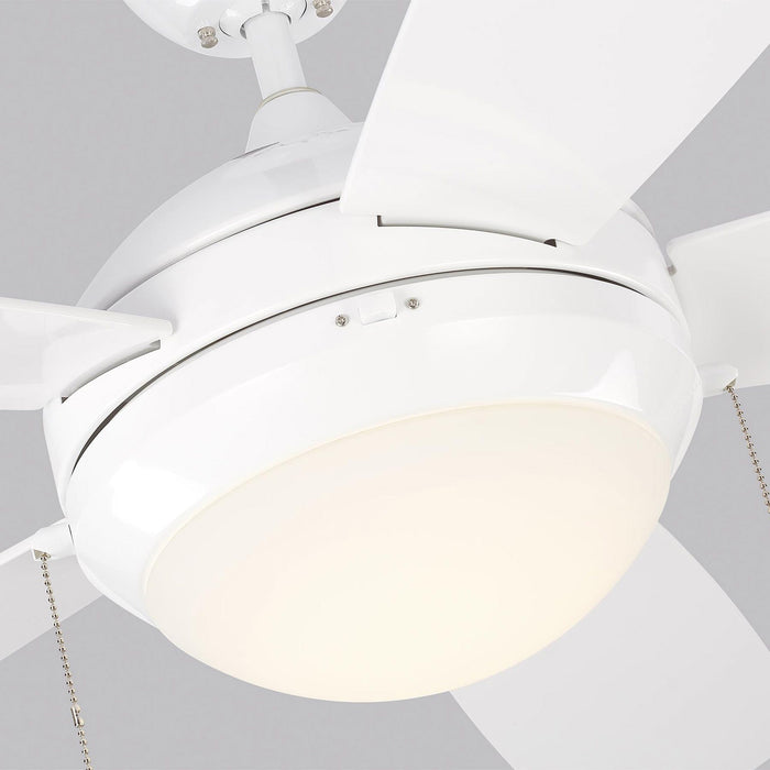 Discus Outdoor LED Ceiling Fan in Detail.