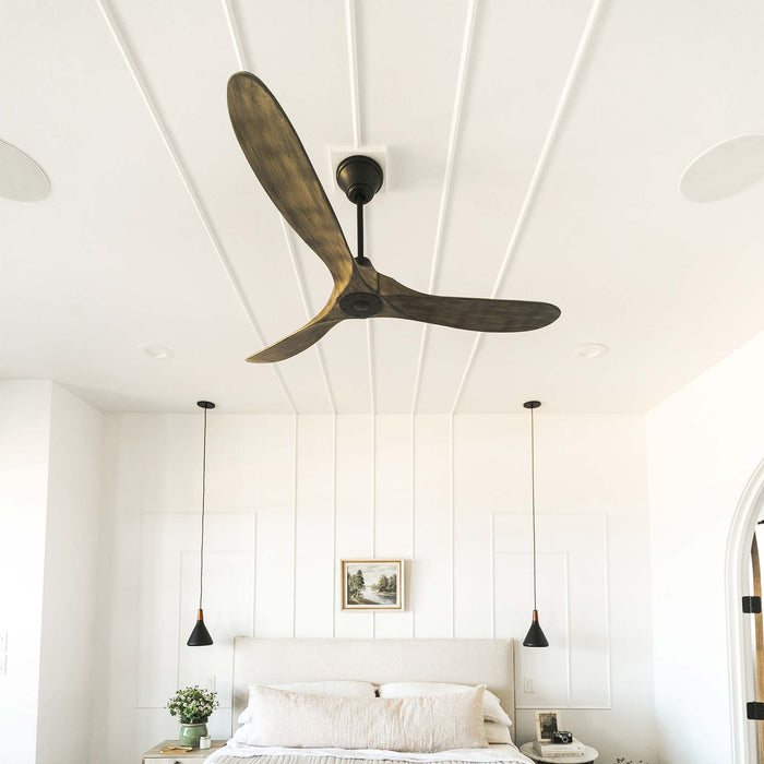 Maverick Ceiling Fan in bedroom.