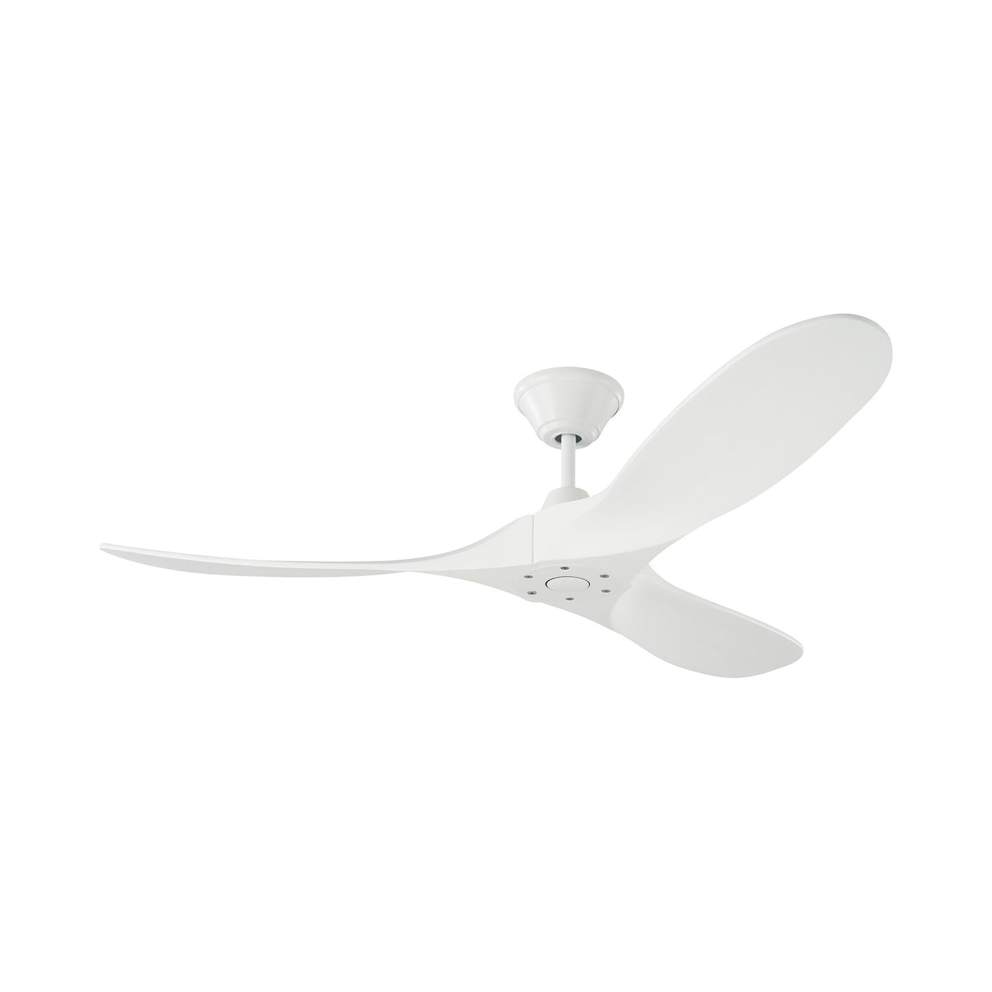 Maverick II Ceiling Fan in Matte White (52-Inch).