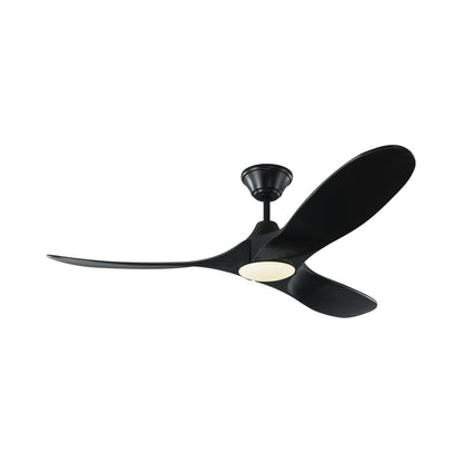 Maverick II Ceiling Fan in Matte Black (52-Inch).